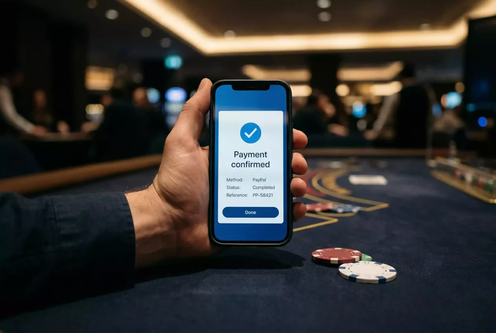 PayPal casinos UK — deposit and withdraw with PayPal